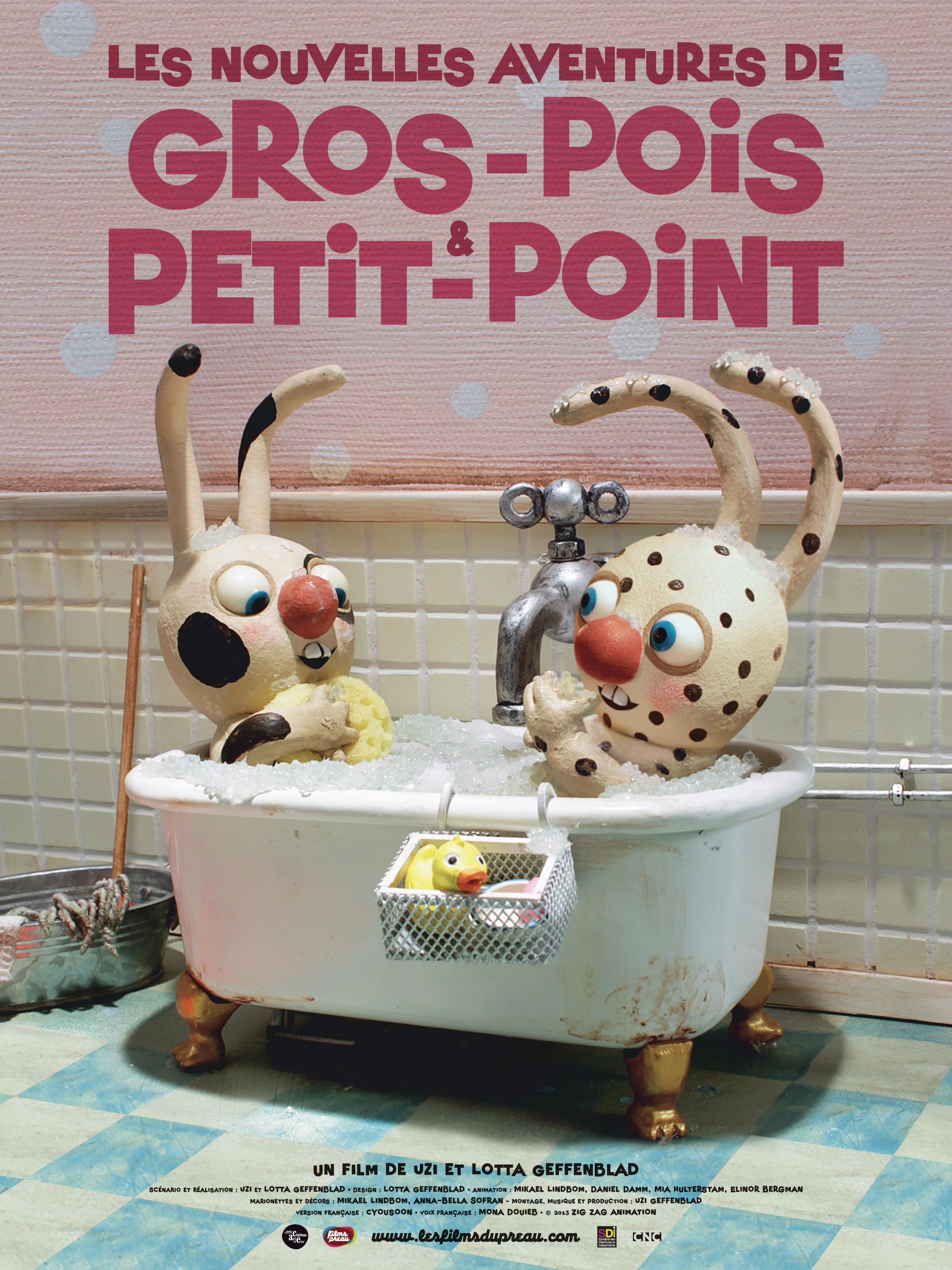 poster de Les nouvelles aventures de Gros-pois et Petit-point