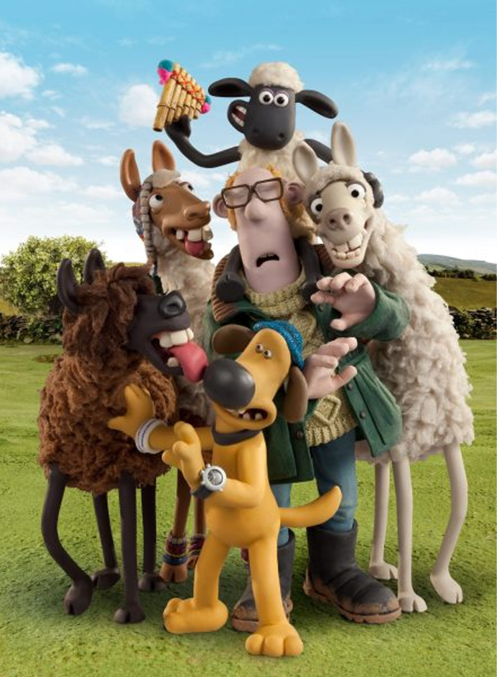 poster de Shaun le mouton : la ferme en folie