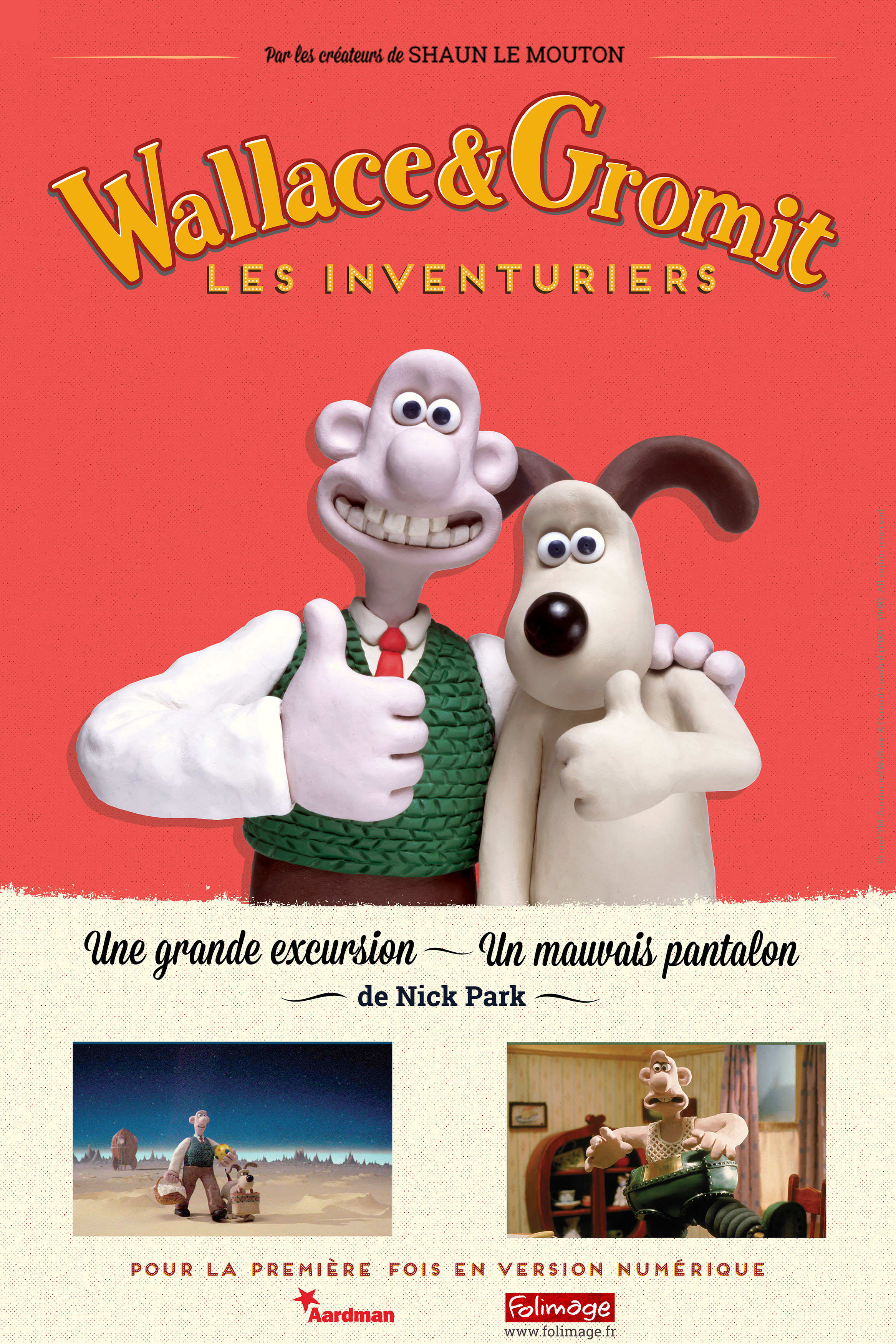 poster de Wallace & Gromit : les inventuriers